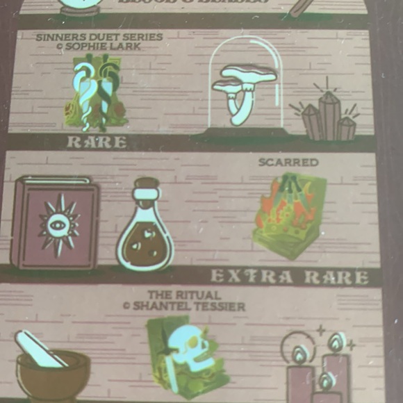 Bookish Box Scarred Pin - Picture 6 of 6